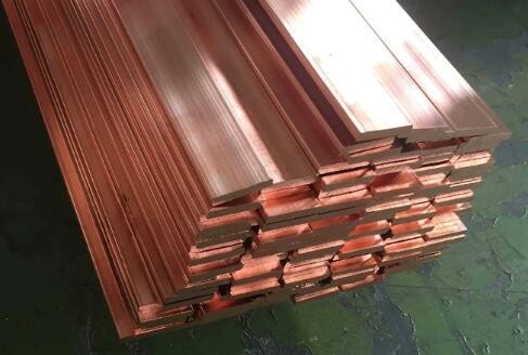 Manufacturers Direct Sales Copper Flat Bar/T1 T2 T3 Tp2 Copper Flat Bar Copper Row Copper Bar